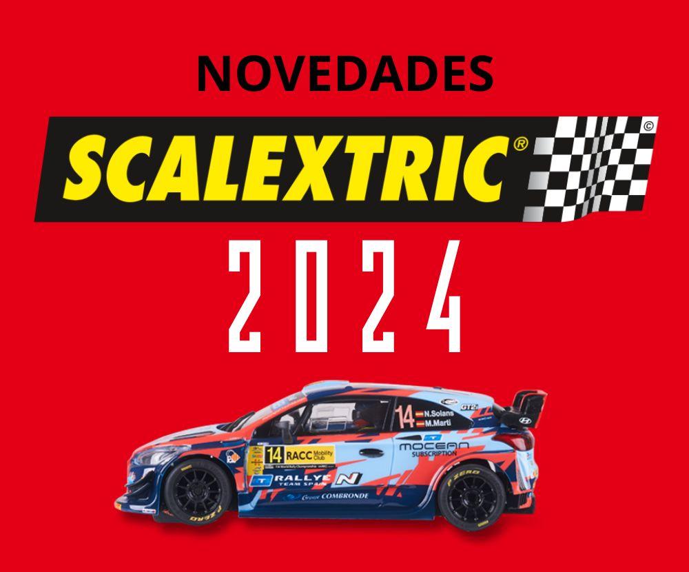 Notícias Scalextric 2024: Carros, Circuitos e Acessórios