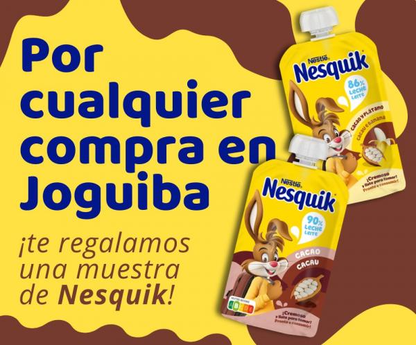 ¡La compra más dulce! Nesquik de Nestle GRATIS