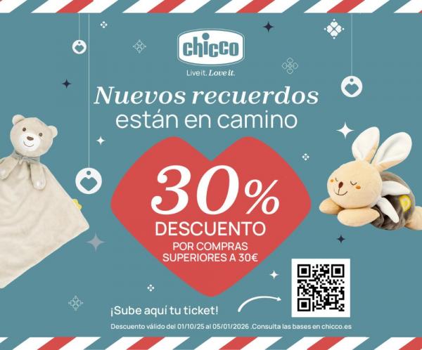 ¡30% Descuento en tu compra Chicco!