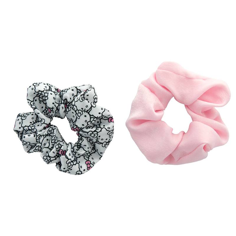 Hello Kitty Pack 2 Gomas Scrunchies para el Pelo - Imagen 1