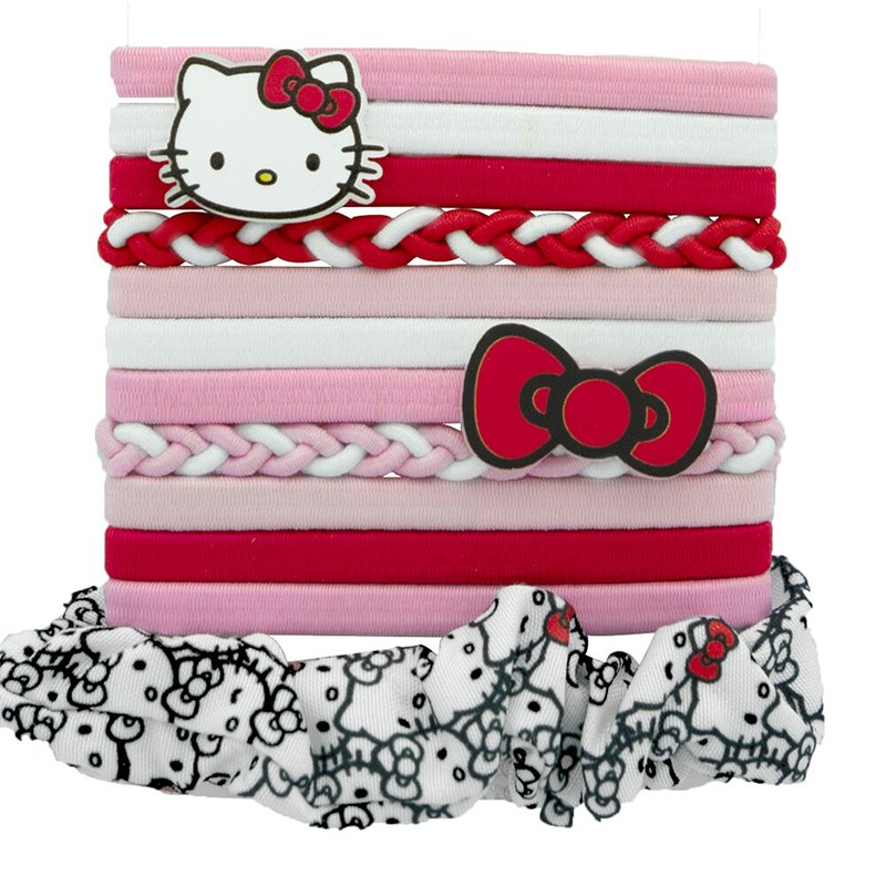 Hello Kitty Pack 12 Gomas para el Pelo - Imagen 1