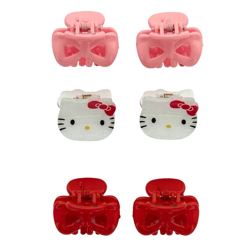 Hello Kitty Pack 6 Mini Pinzas para el Pelo - Imagen 1