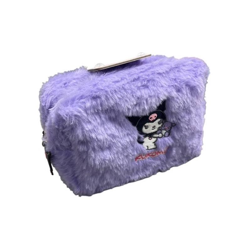 Hello Kitty Necessaire de Felpa Kuromi