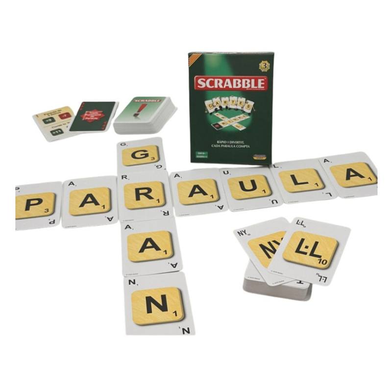 Juego Scrabble Cartas en Catalán