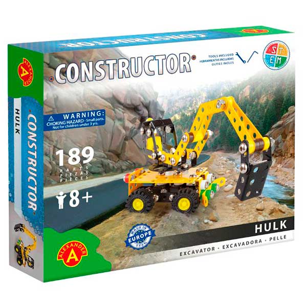 Constructor 189p Excavadora Hulk - Imagen 1