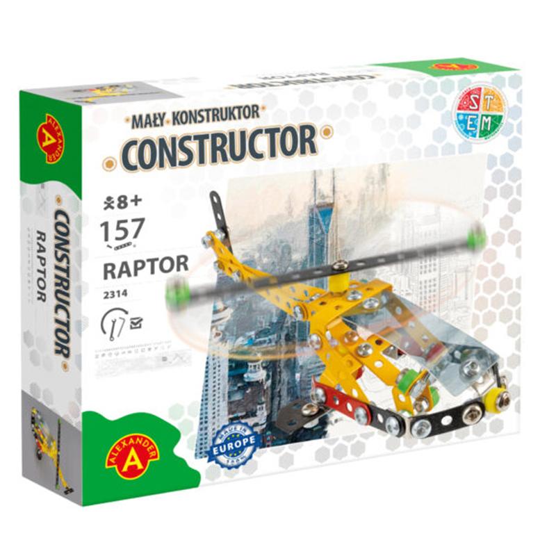 Constructor Kit Montaje Helicóptero Raptor