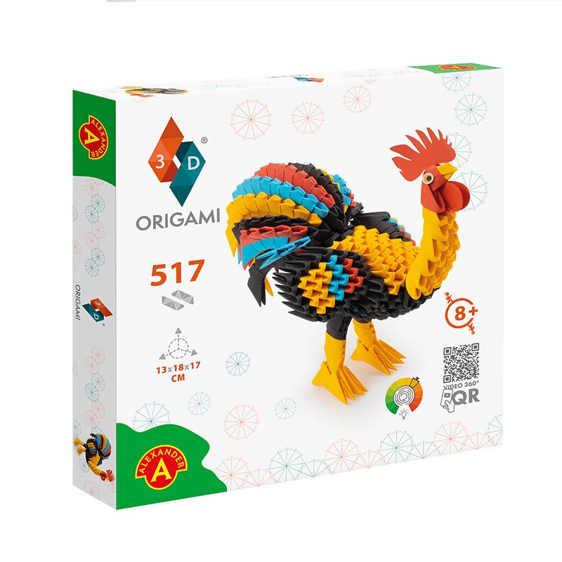 Origami 3D Gallo