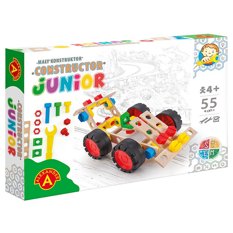 Constructor Junior kit de montaje coche carreras