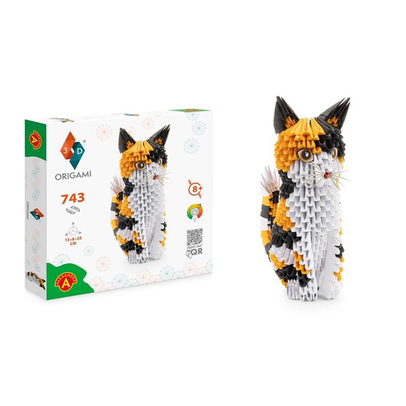Origami 3D Gato - Imagen 1