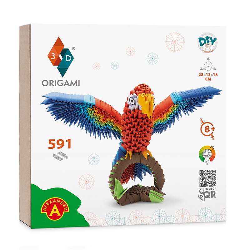 Origami 3D Loro