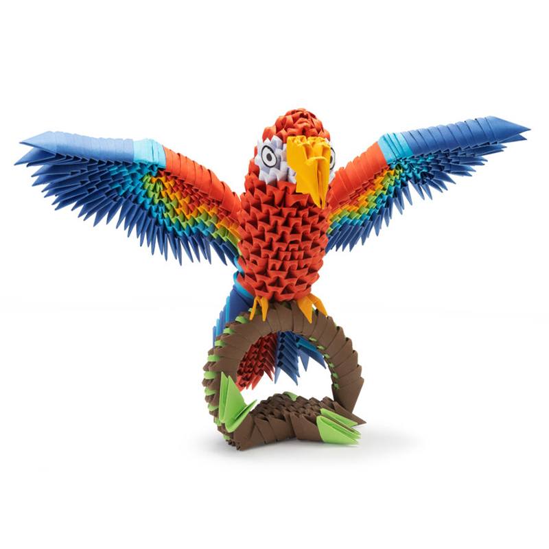 Origami 3D Loro - Imagen 1