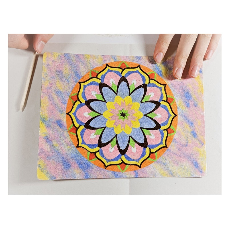 Sand Art Mandala 1 - Imagen 1