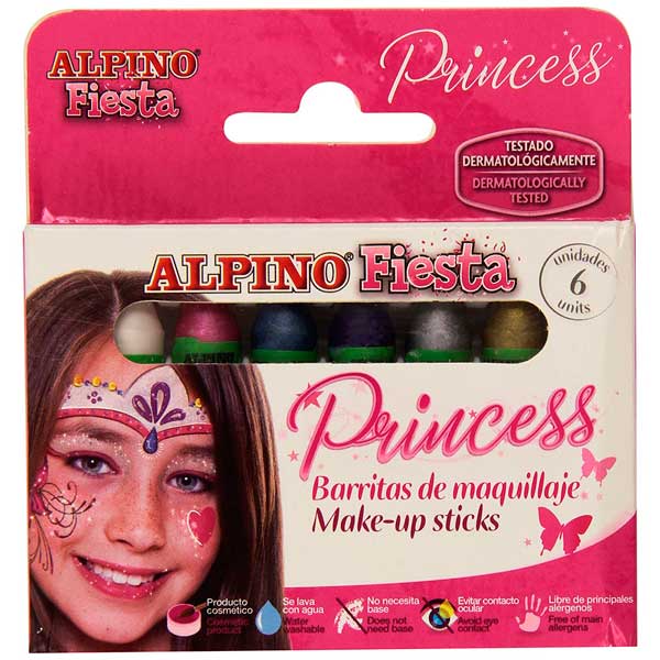 Maquillaje Princesa 6 Barritas Alpino - Imagen 1