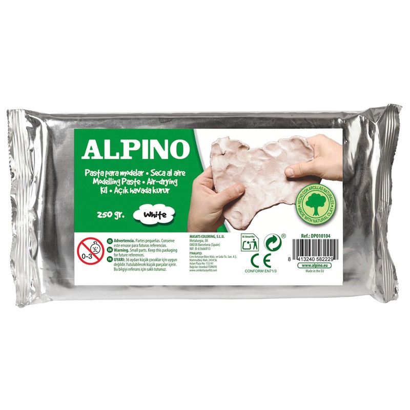 Pasta para Modelar 250g Blanca
