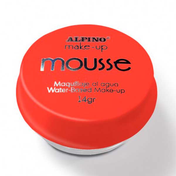 Blíster Cajita Maquillaje Mousse Alpino Rojo - Imagen 1