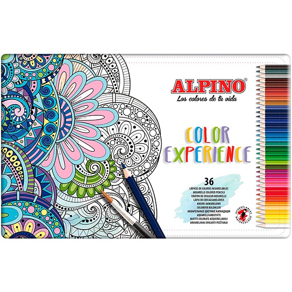 Caixa 36 Lápis de Cor Color Experience - Imagem 1