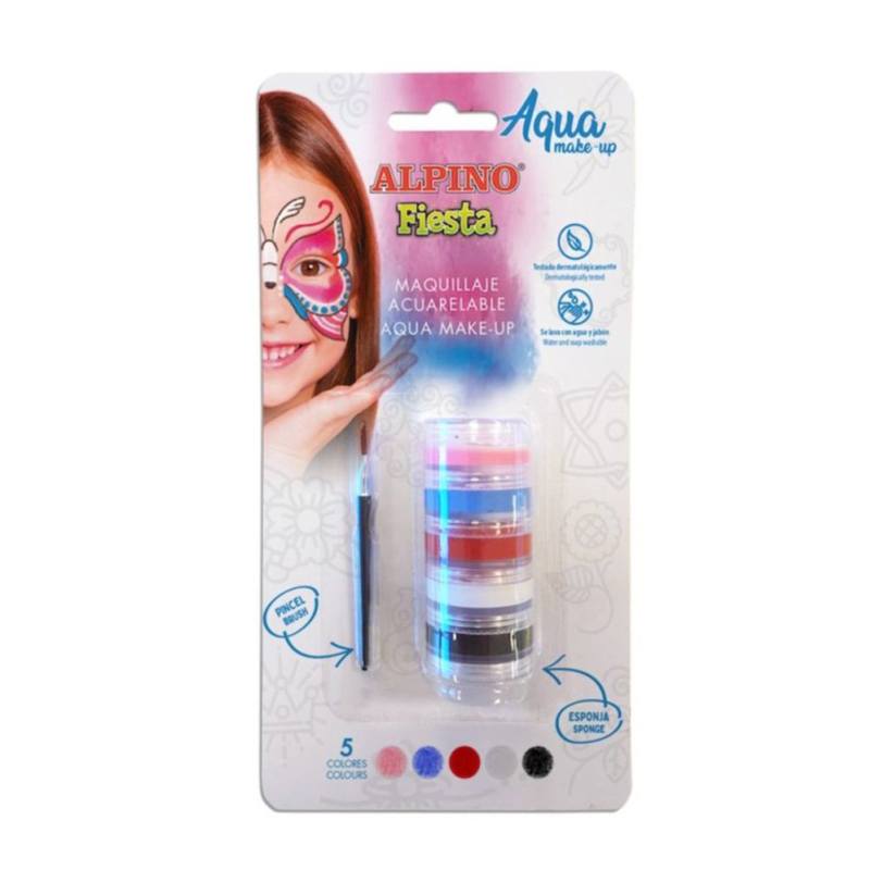 Maquillatge Aquarable 5 Colors