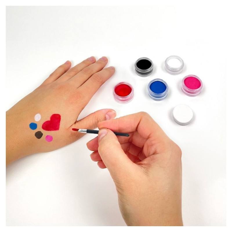 Maquillaje Acuareable 5 Colores - Imagen 1