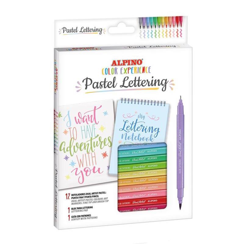 Kit Color Experience Pastel Lettering