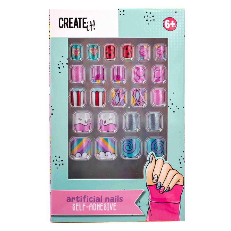 Unhas Postiças Caixinha Verde Create It!