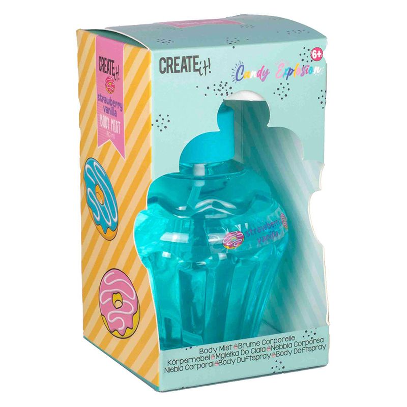 Spray Corporal Morango Baunilha Create It! - Imagem 1