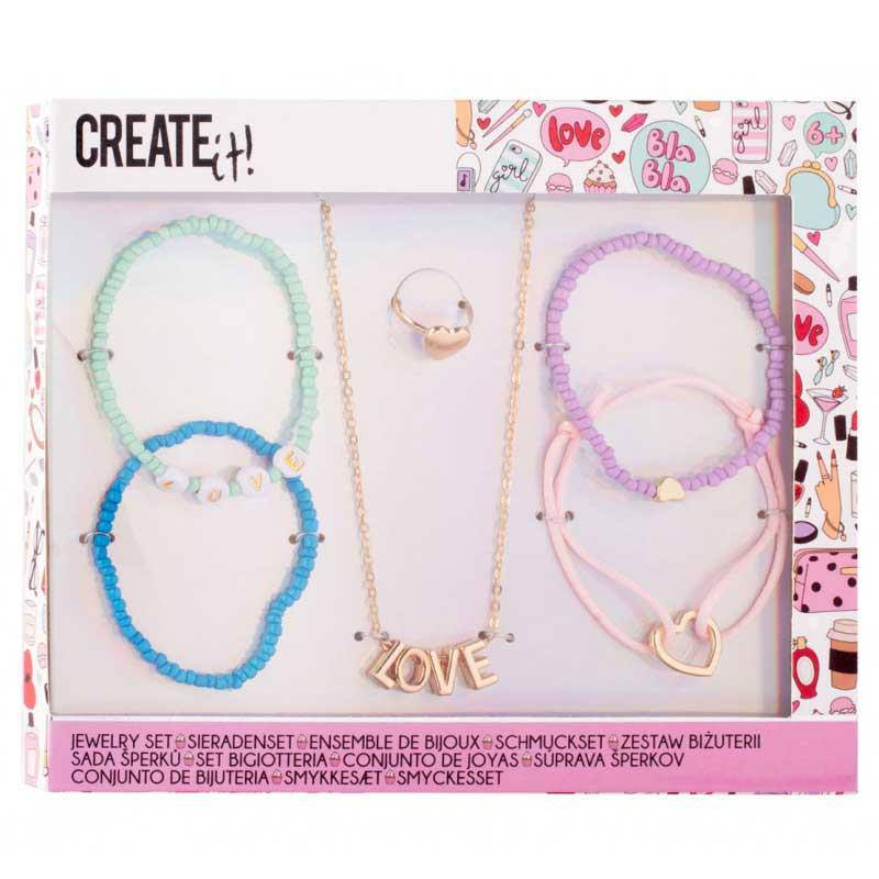 Conjunto de Bijuteria Love Create It!