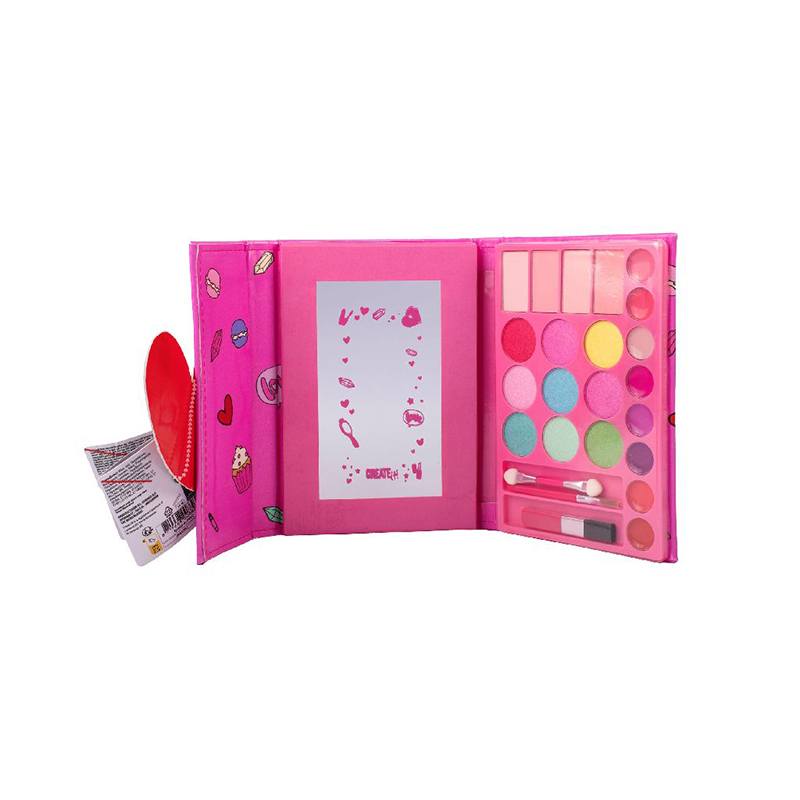 Paleta Maquillaje Libro Magnético Corazón Create It! - Imagen 1