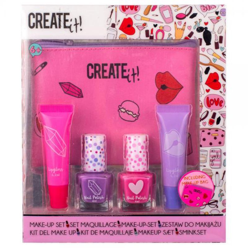 Kit de Maquilhagem com Necessaire Create It!