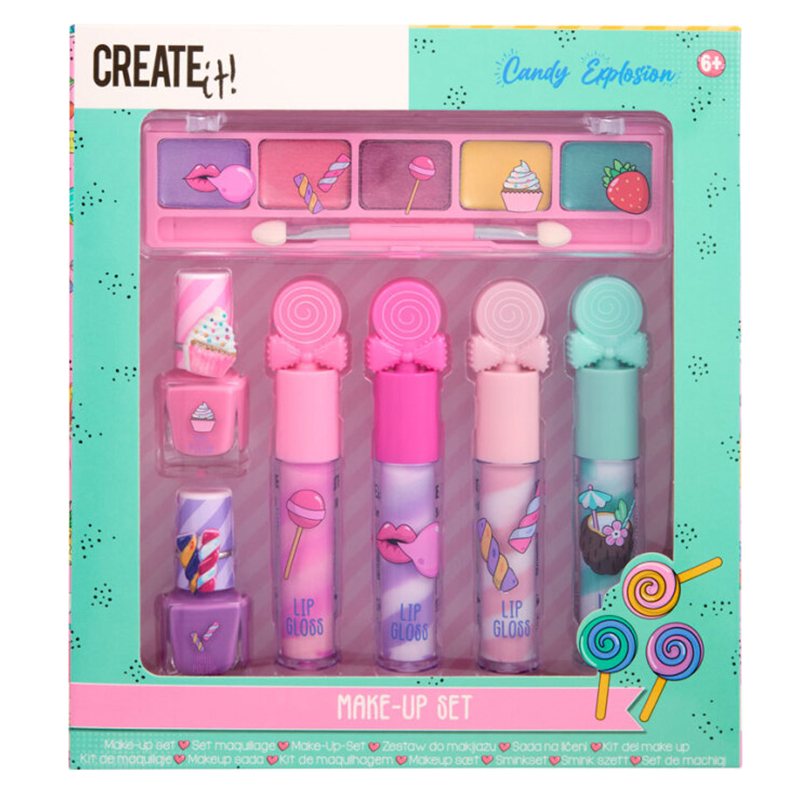 Conjunto de Maquilhagem Candy Explosion Create It!