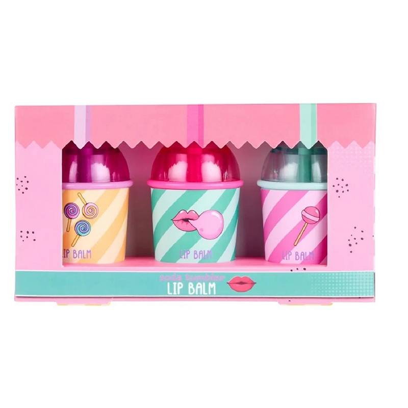 Conjunto 3 Bálsamo Labial Refrescante Create It!