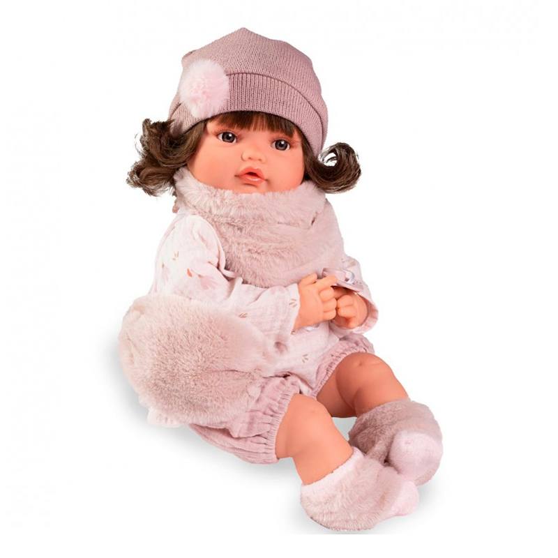 Boneca Beni Choro Inverno 42cm