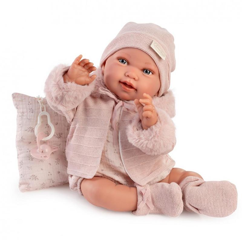 Boneca Recém-Nascida Pipa Inverno 42cm