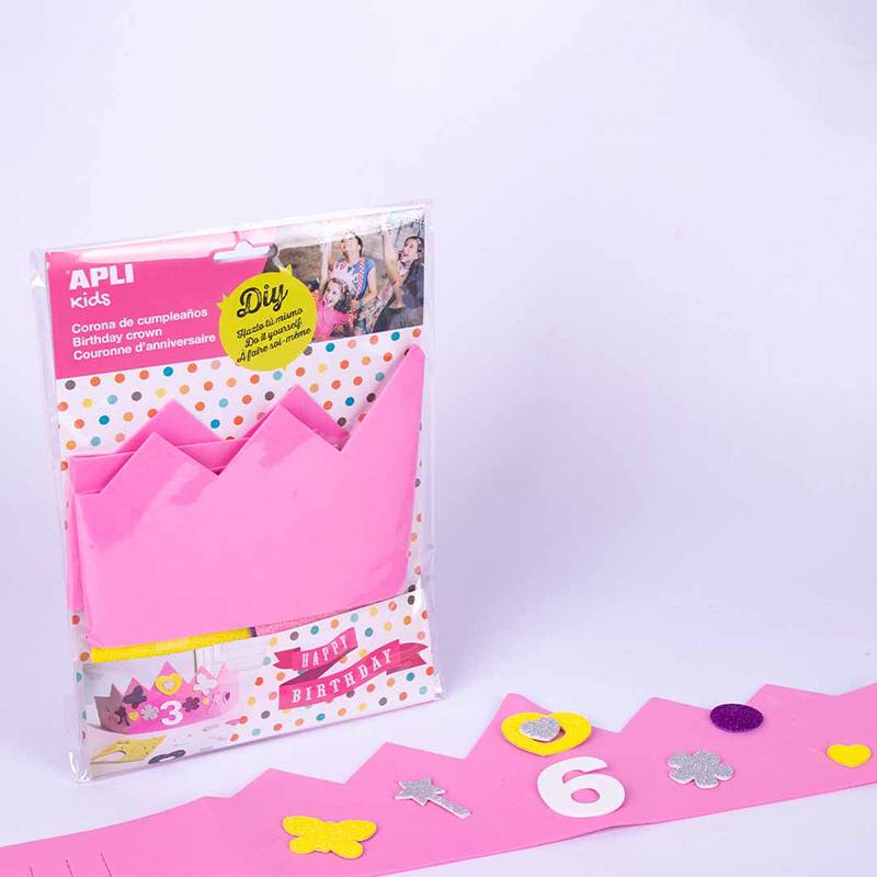 Coroa Rosa de Aniversário - Imagem 1