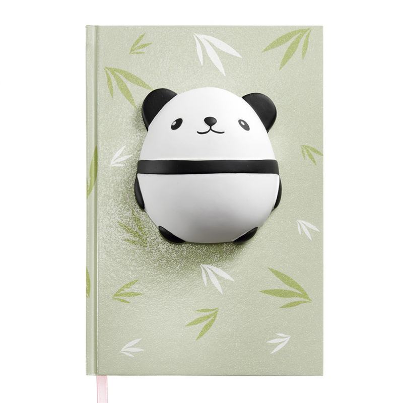 Caderno Squishy do Urso Panda