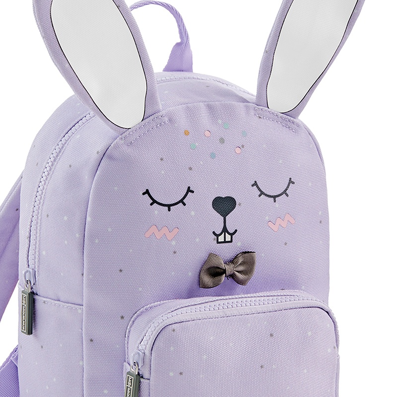 Mochila Mini Coelho Wild Puppies 27cm - Imagem 