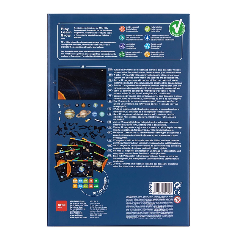 Jogo Magnético Sistema Solar - Imagem 1