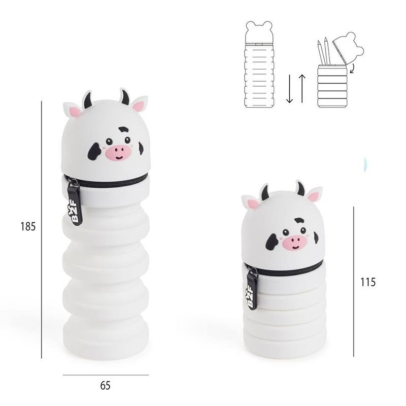 Back2Fun Estojo De Silicone Extensível Vaca - Imagem 1