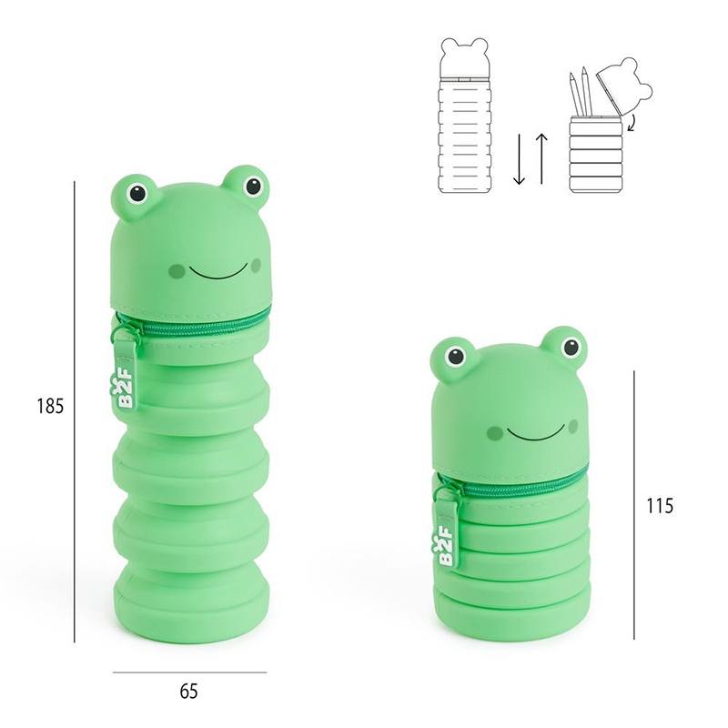 Back2Fun Estuche De Silicone Extensível Rã - Imagem 1