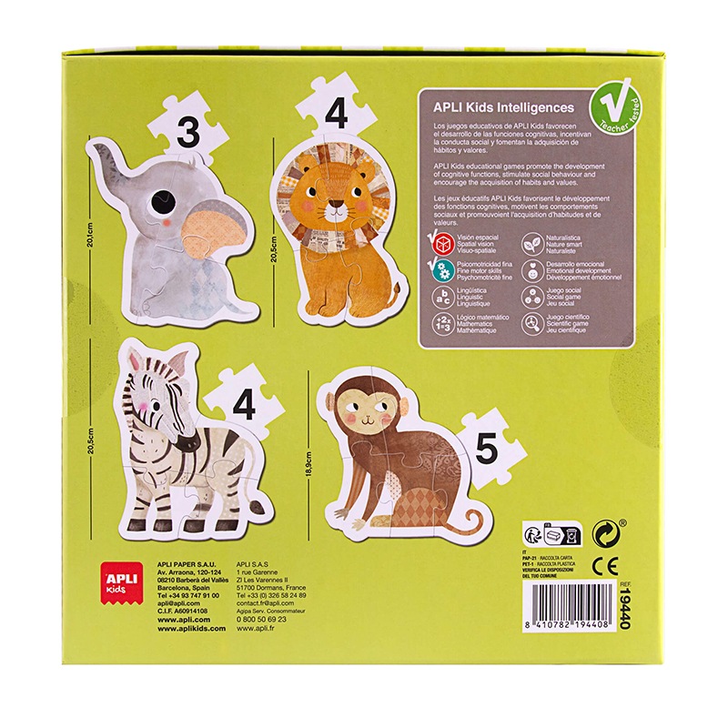 Primer Puzzle Savanna 16p - Imagem 1