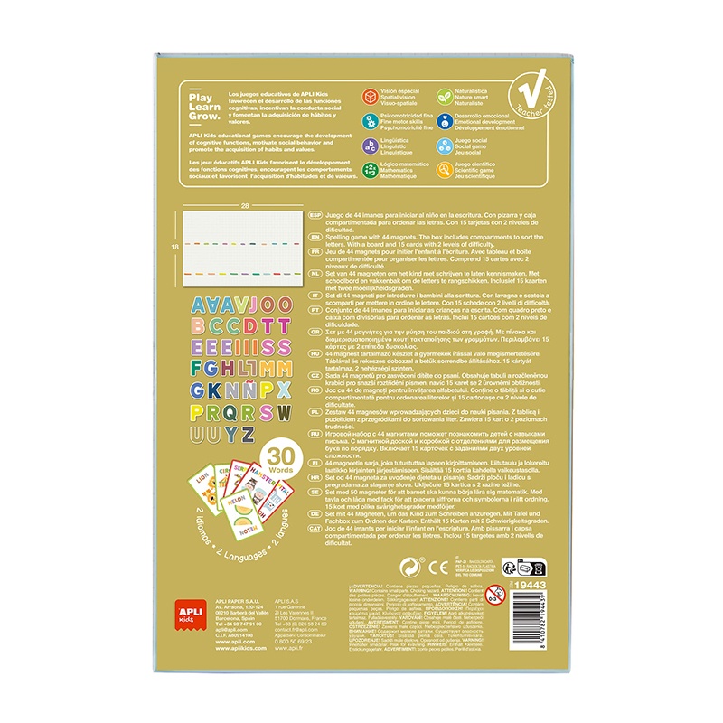 Jogo Magnéticos Alfabeto - Imagem 1