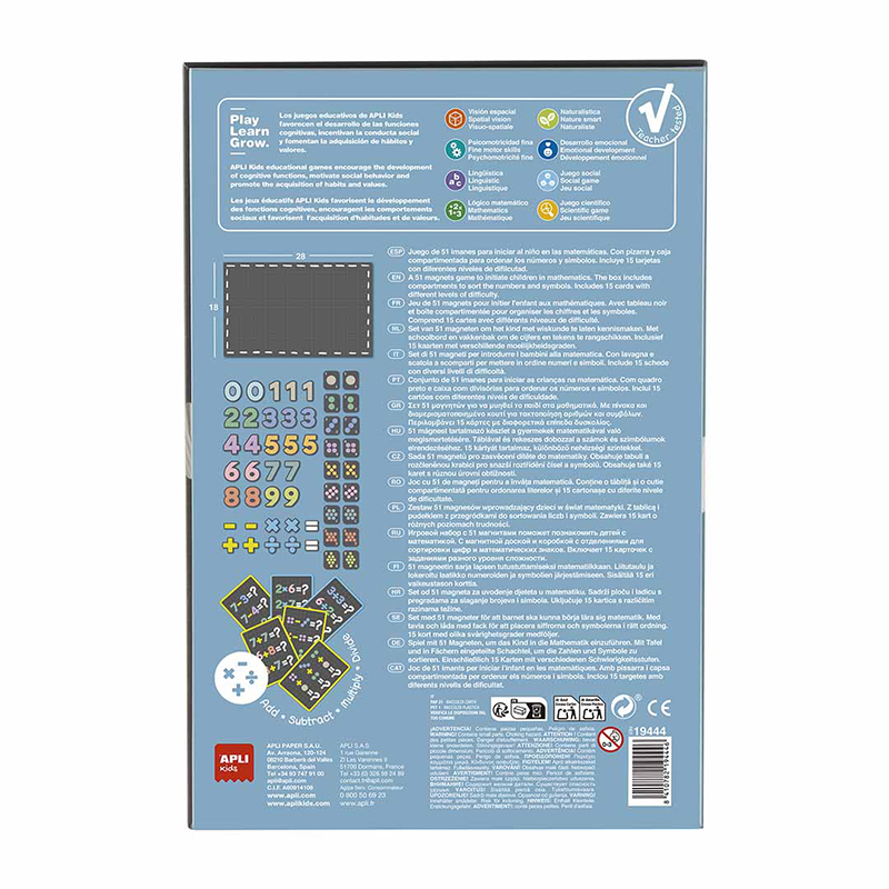 Jogo Magnéticos Números - Imagem 1