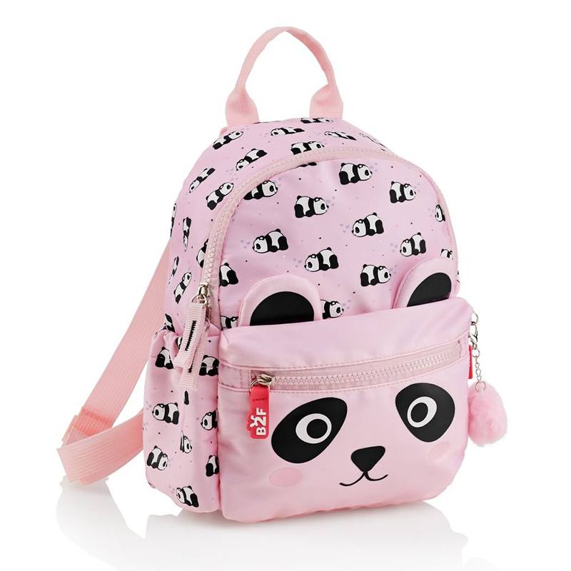 Back2Fun Mochila Mini Panda Rosa 26Cm