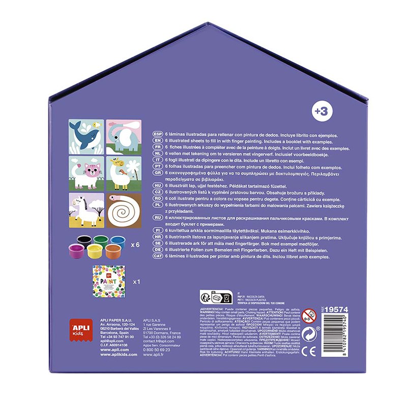 Primeiras Tintas de Dedo - Imagem 1