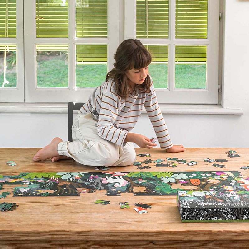 Puzzle Fluorescente Floresta Mágica 200p - Imagem 2