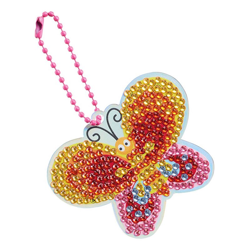 Crea Tus Llaveros Corazon Rosa - Imagen 1