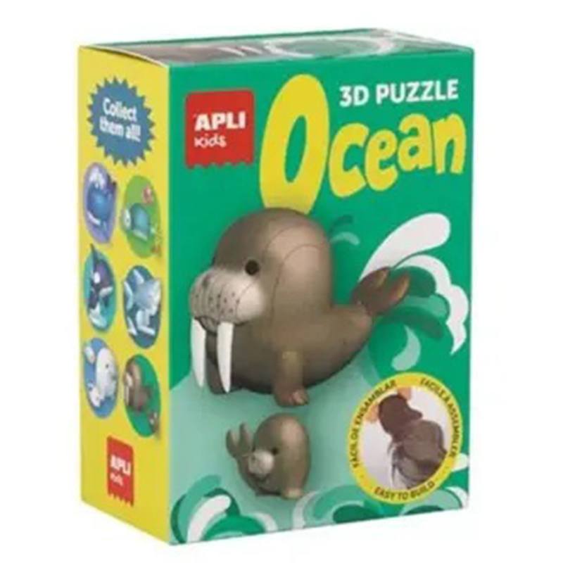 Puzzle 3D Oceano Leão Marinho