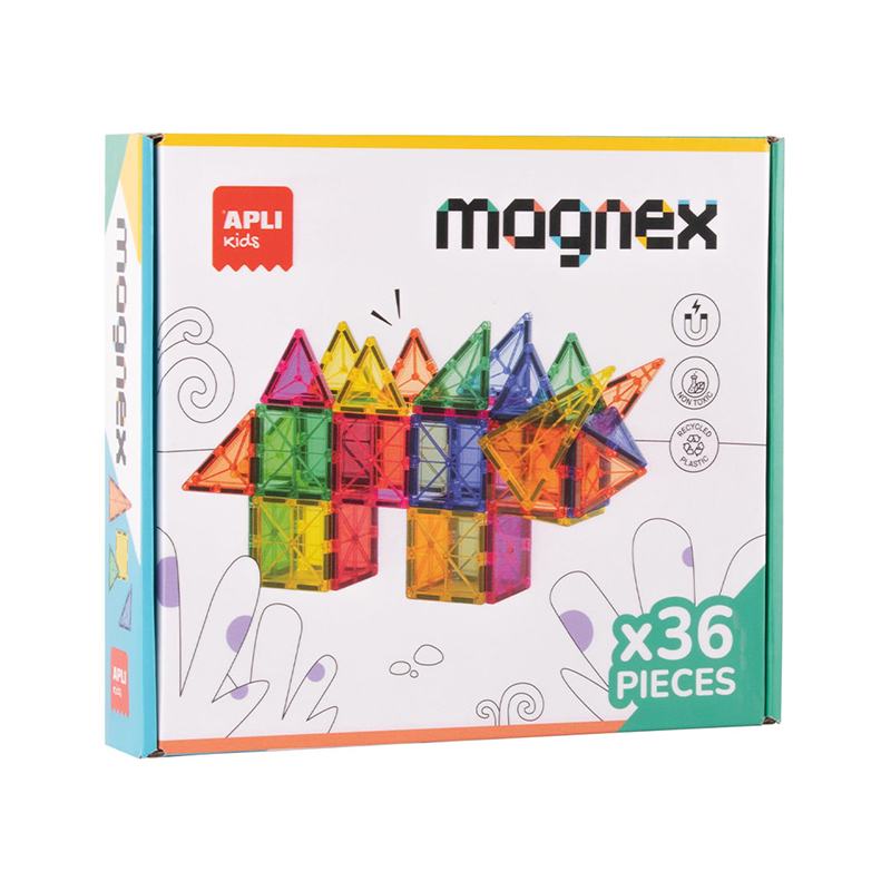 Jogo de Construção Magnético Magnex 36p