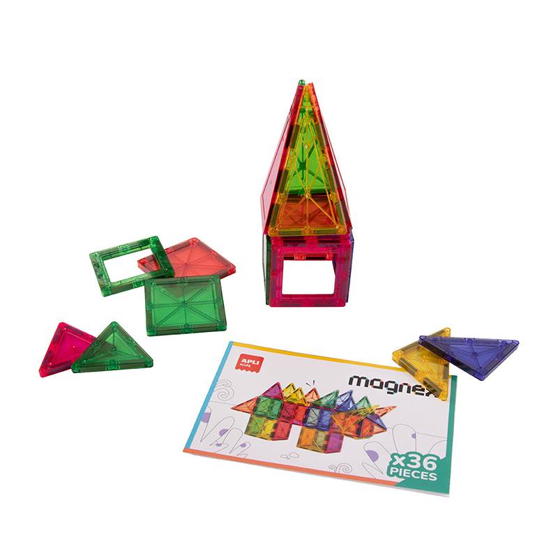 Jogo de Construção Magnético Magnex 36p - Imagem 1