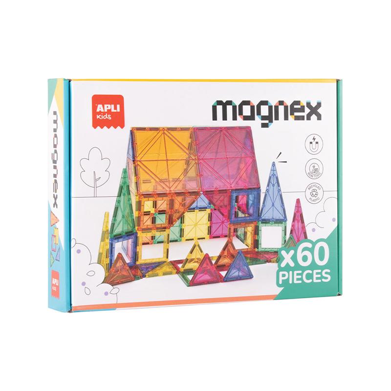 Jogo de Construção Magnético Magnex 60p