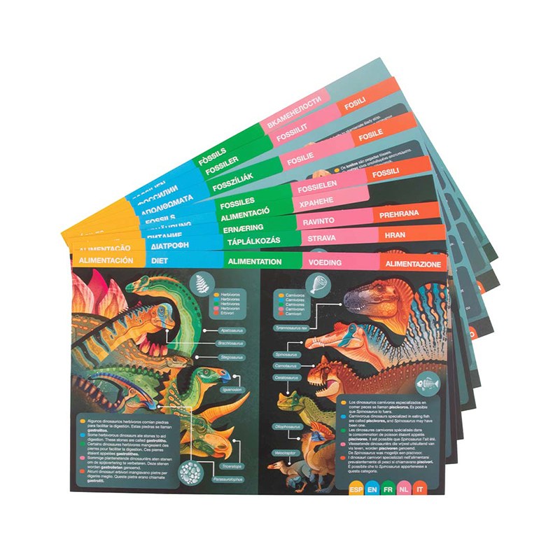 Jogo Ímanes Magnéticos Dinossauros 44p - Imagem 1